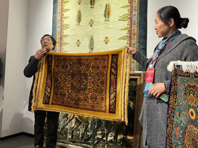 丝路！国际精品“毯”为观止！j9九游真人游戏第一品牌地毯(图6)