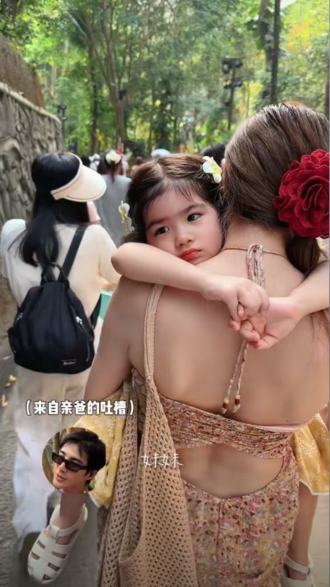 麦迪娜穿泳装美呆了4岁女儿颜值真的高J9国际集团姜潮一家人在云南旅游！(图3)