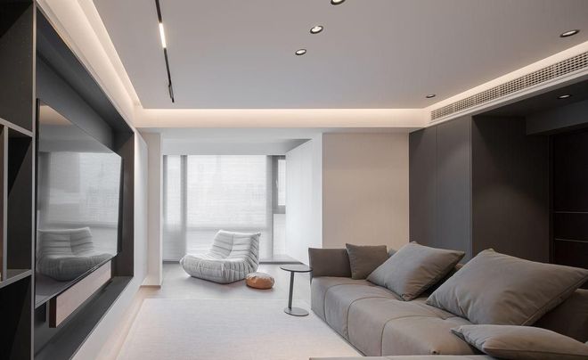 弃阳台电视墙打满柜子场面实用大气j9国际站这对夫妻太有远见坚持摒(图7)