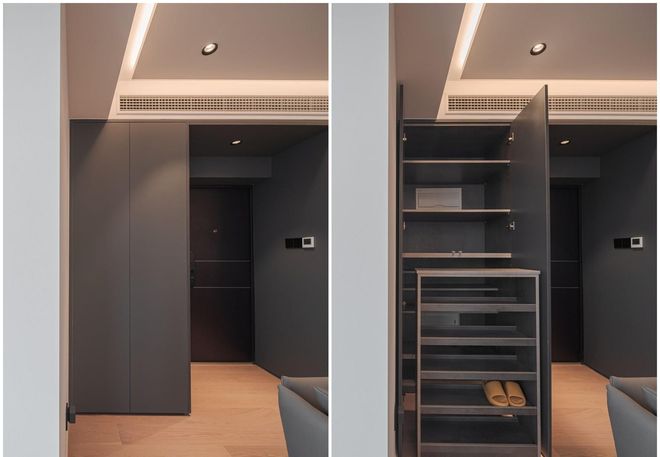 弃阳台电视墙打满柜子场面实用大气j9国际站这对夫妻太有远见坚持摒(图17)